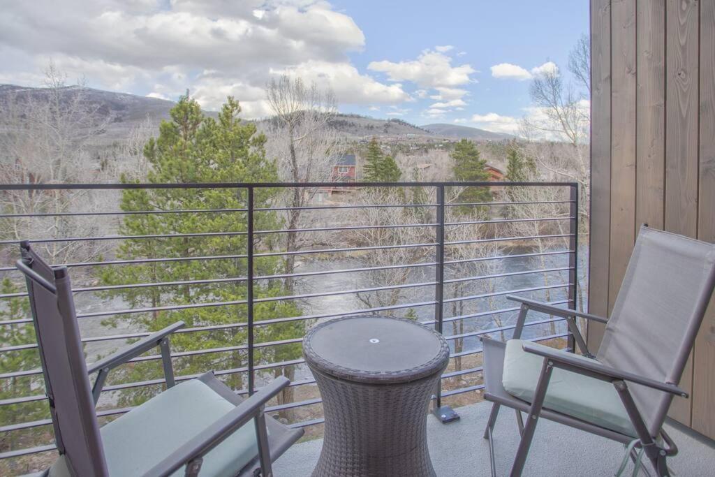 Cozy- Mountain Style - River View Apartment - Colorado Silverthorne Exterior foto